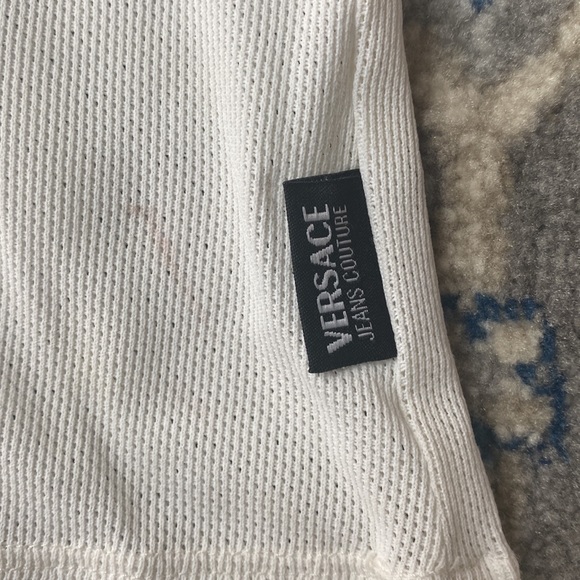 Versace Jeans Couture Long Sleeve Mesh Shirt - Picture 7 of 14